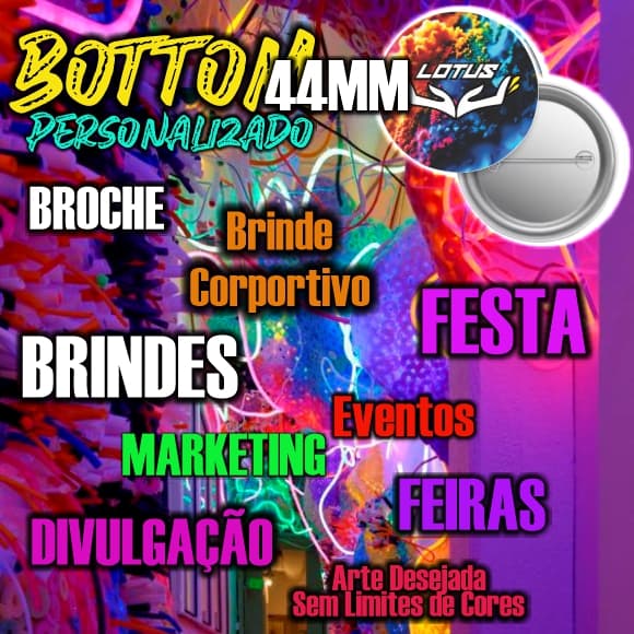 Bottons tamanho 44mm Personalizados (copia)