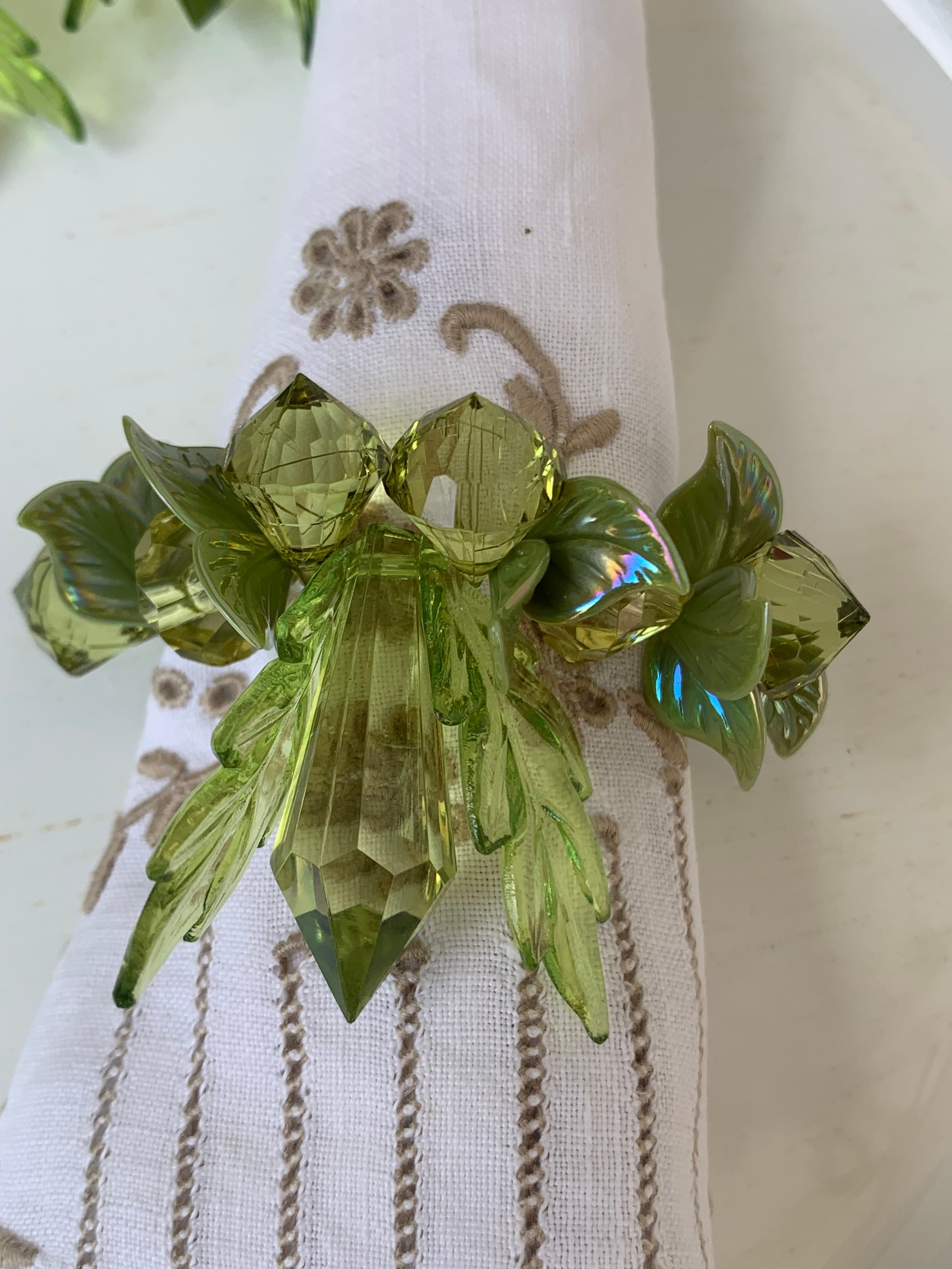 PORTA GUARDANAPO VERDE OLIVA