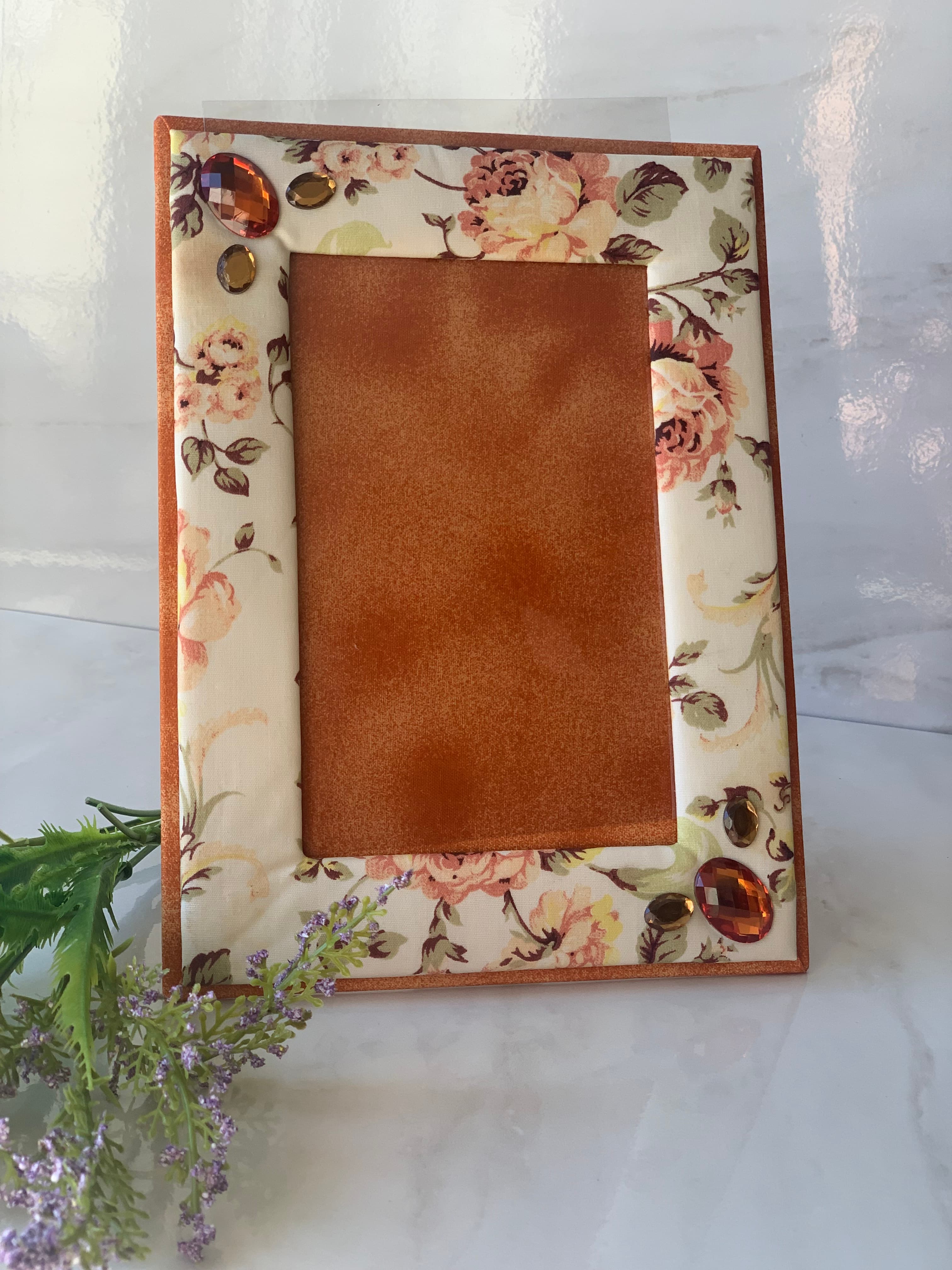 PORTA RETRATO FLORAL 3
