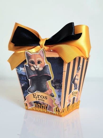 Caixa Sushi Gato de Botas