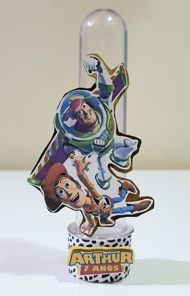 Tubete Decorado Lembrancinha de Festa Toy Story