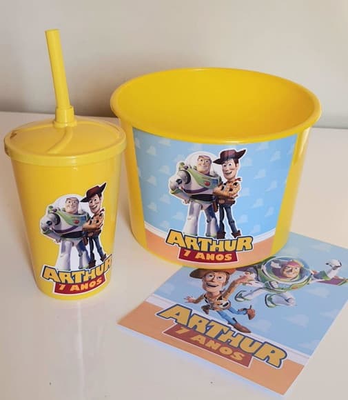 kit cinema lembrancinhas de festa Toy Story