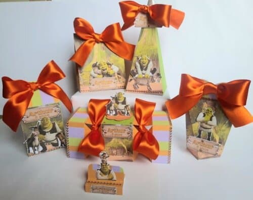 Kit 50 Lembrancinhas de Festa Shrek