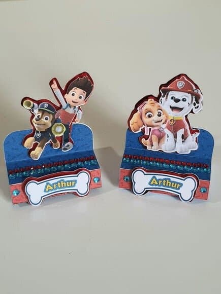 Porta-bis Duplo Patrulha Canina