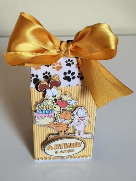 Caixa Milk Garfield