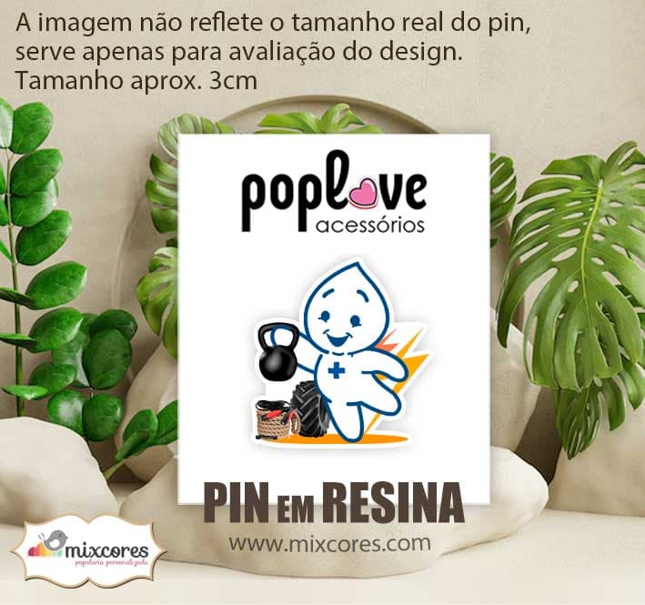 Pin - Zé Gotinha - Crossfit