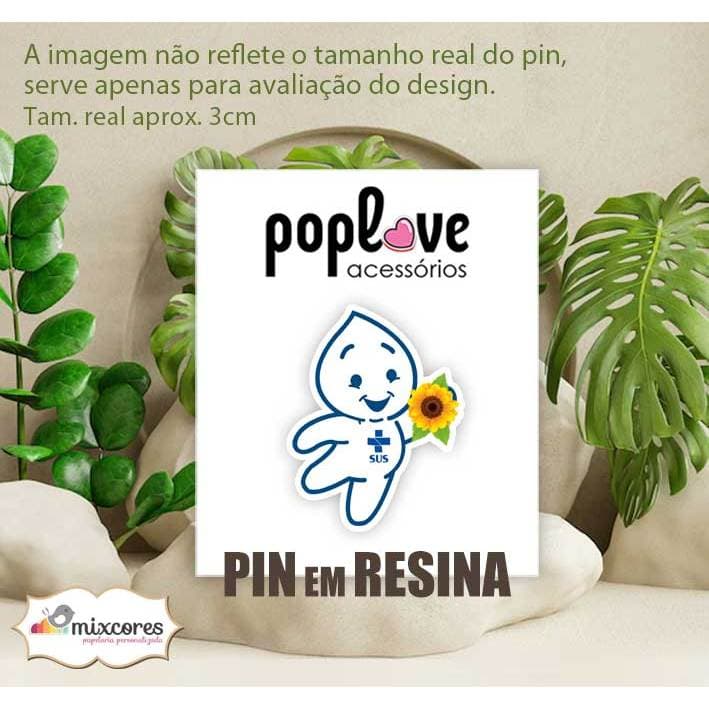 Pin - Zé Gotinha - Girassol
