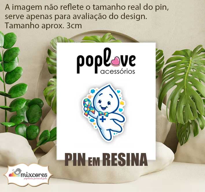Pin - Zé Gotinha Autismo