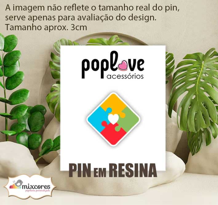 Pin - Dia do Autismo