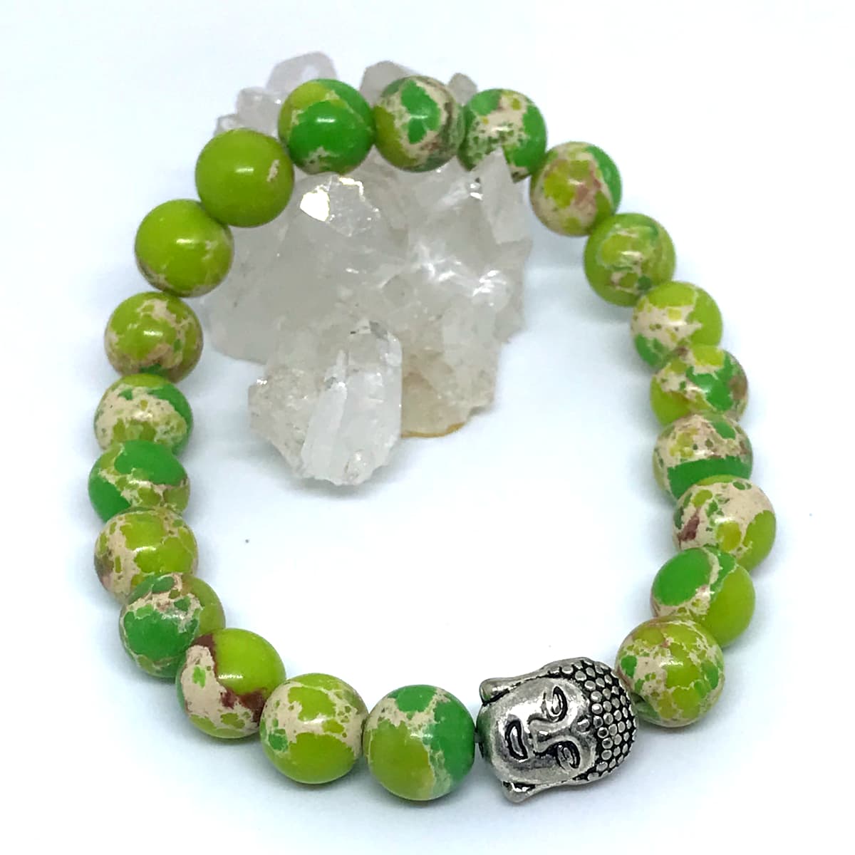 pulseria jaspe imperial verde