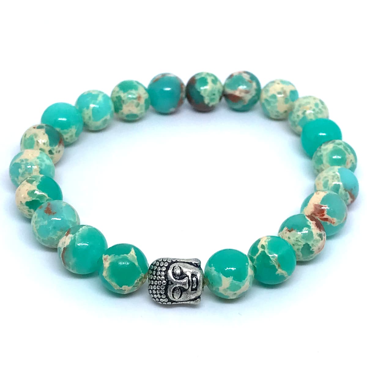 pulseira jaspe imperial verde agua