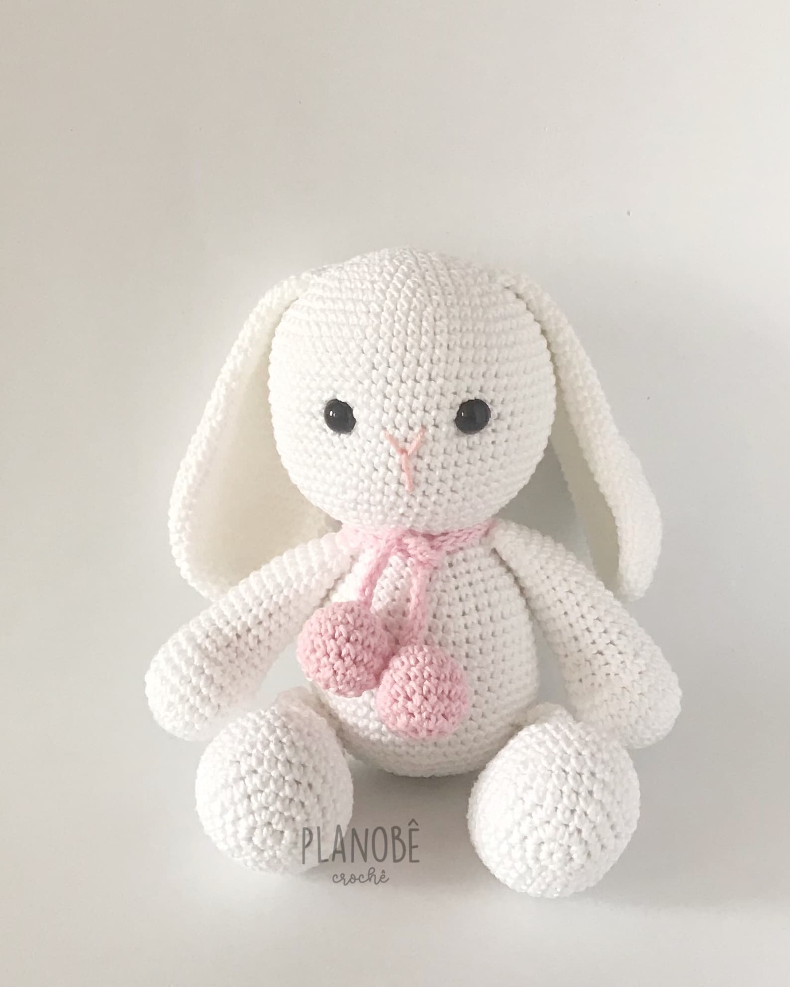 Coelho Branco - Amigurumi
