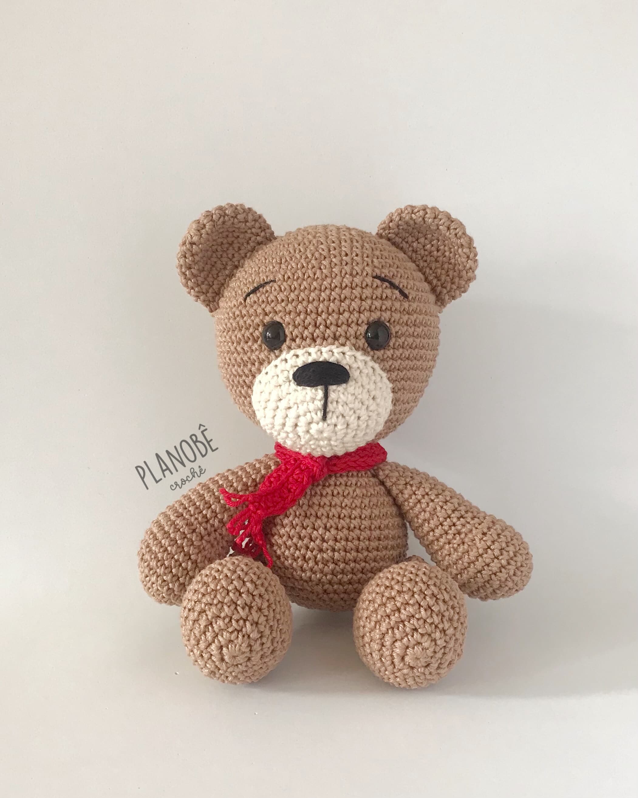 Ursinho Teddy Baby - Amigurumi