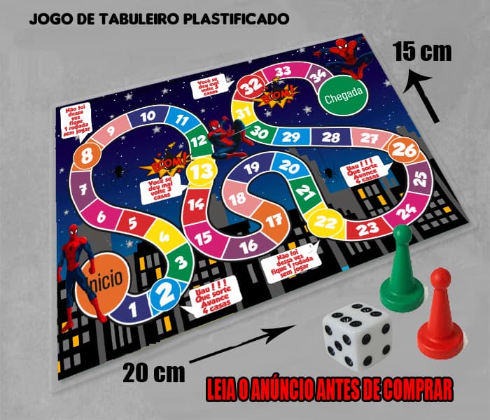 Jogo Americano Personalizado lembrancinhas do Homem Aranha