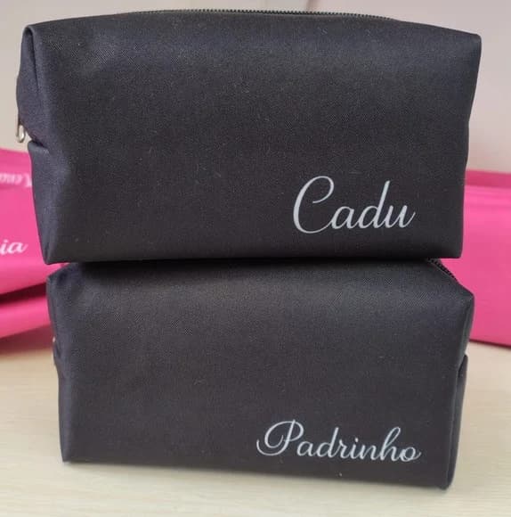 Necessaire Personalizada Preta
