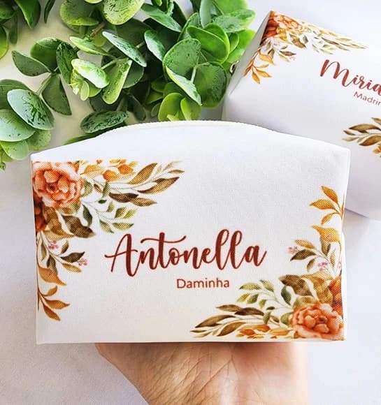 Necessaire Personalizada Box P Terracota