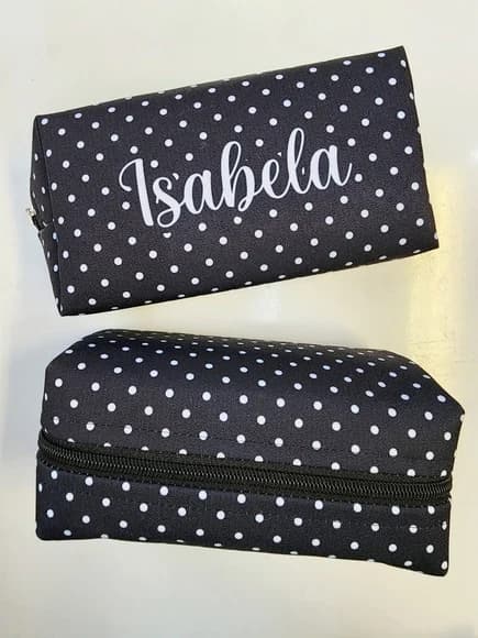 Necessaire Personalizada Preta