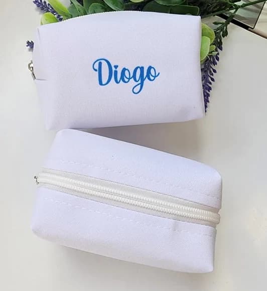 Necessaire Personalizada Box P Branca