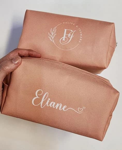 Necessaire Personalizada Box Salmão