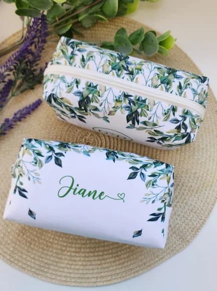 Casamento Necessaire Box Folhagem