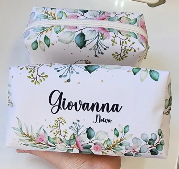 Necessaire Personalizada Folhagem