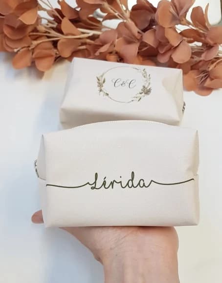 Necessaire Personalizada Creme Box P