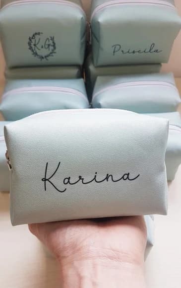 Bolsinha Madrinha Personalizada Box P