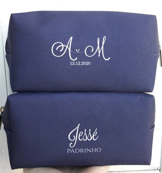 Necessaire Box Casamento Azul