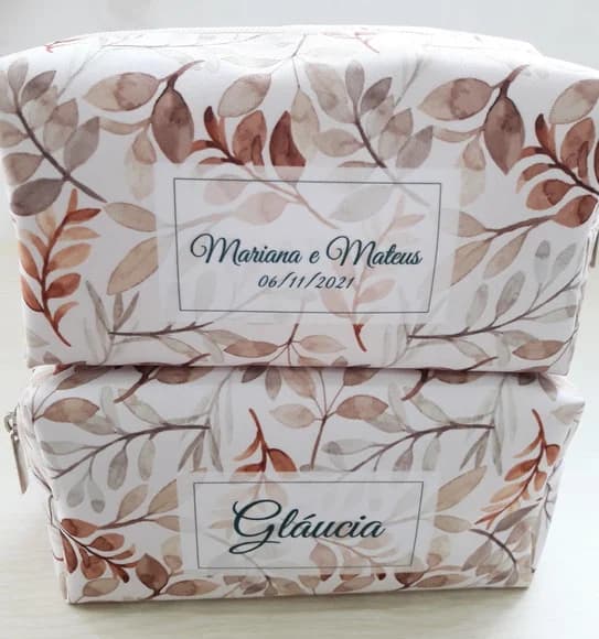Necessaire Box Folhagem