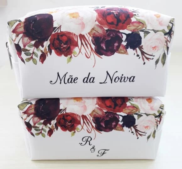 Casamento Necessaire Box Marsala
