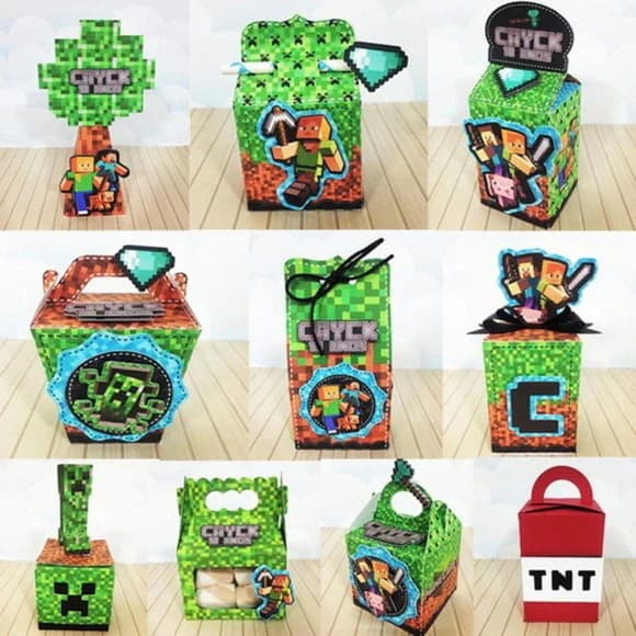 Kit Lembrancinhas Minecraft