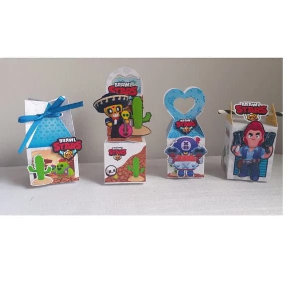 Kit Brawl Stars 40 Peças