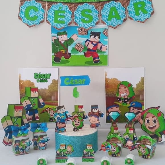 Kit Festa So Um Bolinho Hobin Hood Gamer