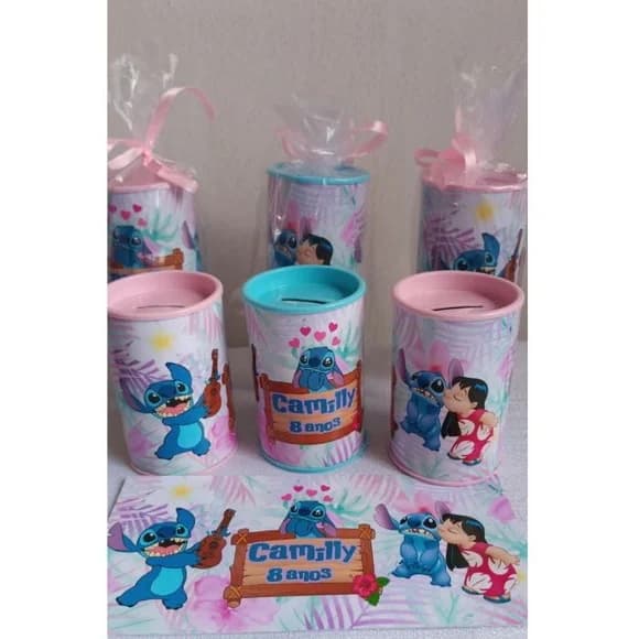 Cofrinhos Lilo e Stitch