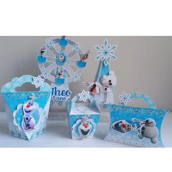 Lembrancinhas Olaf 25 Peças