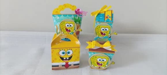Kit Festa Bob Esponja 40 Peças