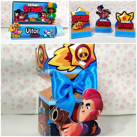 Kit Brawl Stars 40 Peças