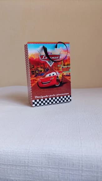 Mini Sacolinha Carros