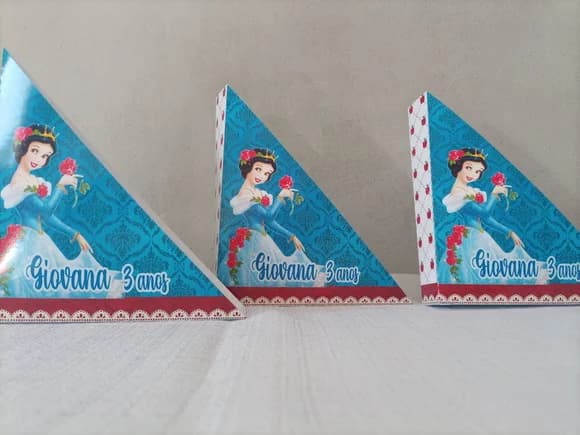 Porta Guardanapo Branca de Neve