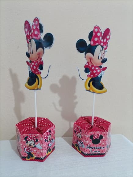 Kit Festa Infantil Minnie Vermelha