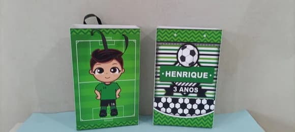 Sacolinha Personalizada Futebol