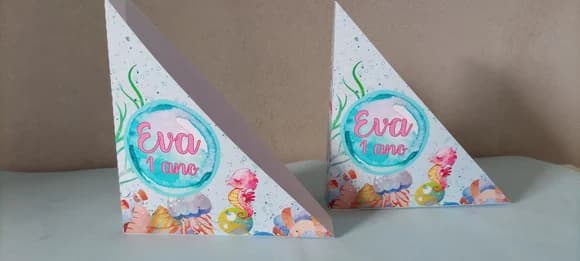 Porta Guardanapo Personalizado Fundo do Mar