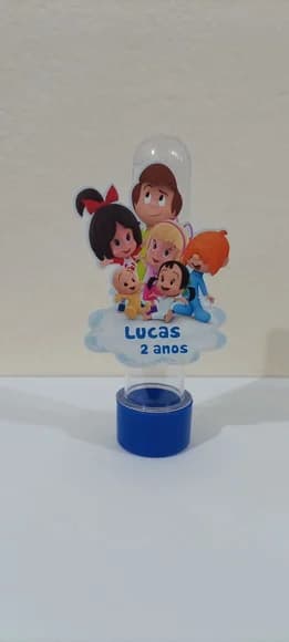 Tubete Personalizado Cléo e Cuquin