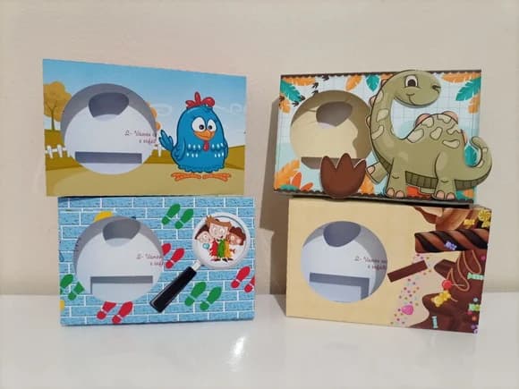 Kit Mini Confeiteiro ( Personagens)