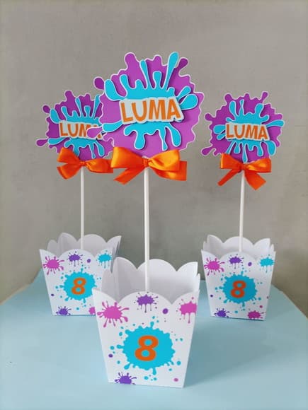 Centro de Mesa Slime