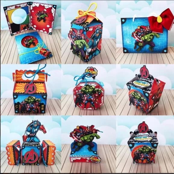 40 Personalizados Vingadores