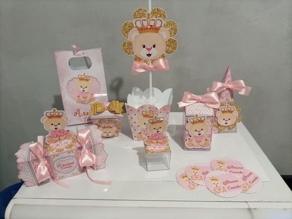 Kit Ursinha Princesa