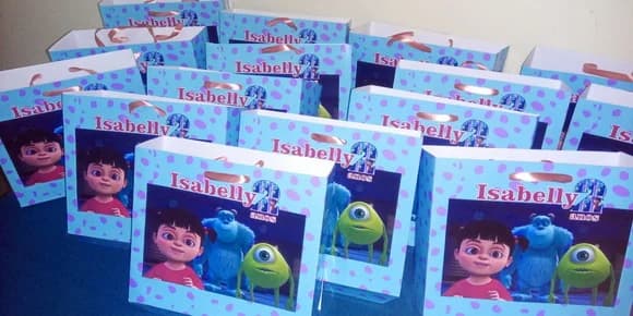 Sacolinha Personalizada - Monstro S.a