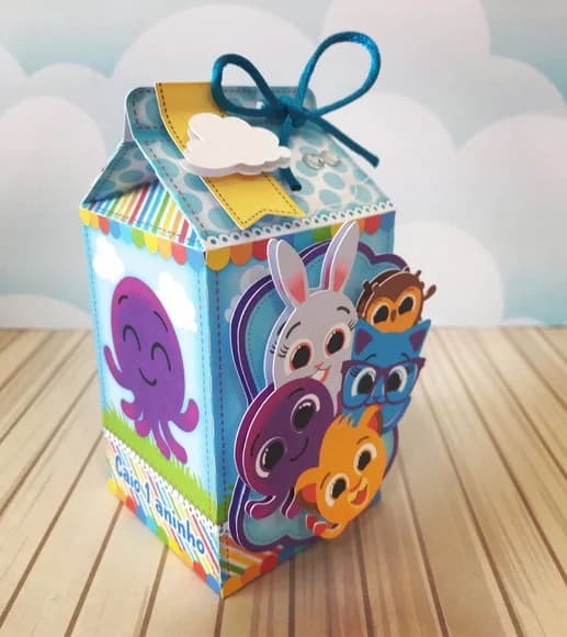 Caixa Milk Bolofofos Personalizada