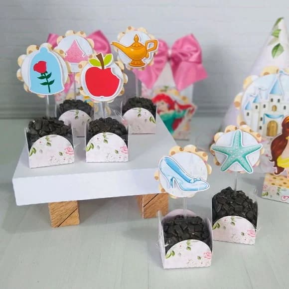 Kit Festa Personalizada Princesas